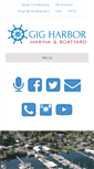 Mobile Screenshot of gigharbormarina.com